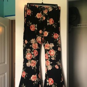 floral palazo pants